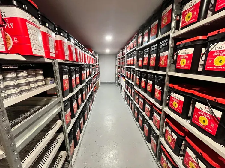 Shelves of 