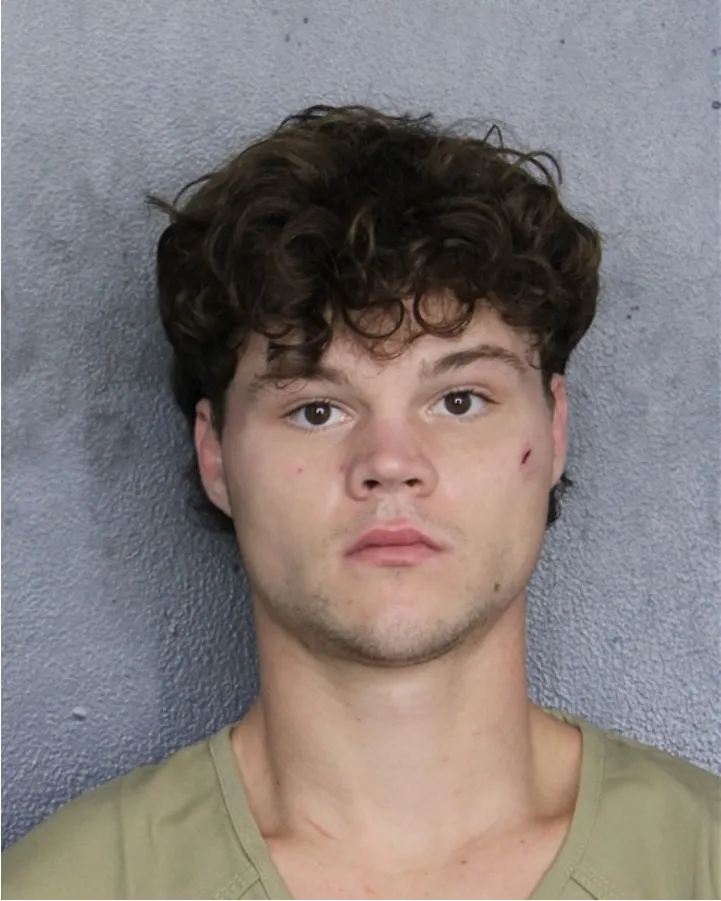 Mugshot of YouTuber Jack Doherty.