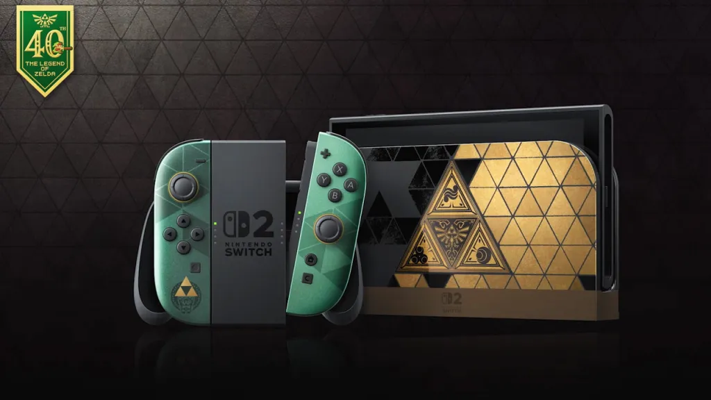 Zelda 40th Anniversary Switch 2 Console