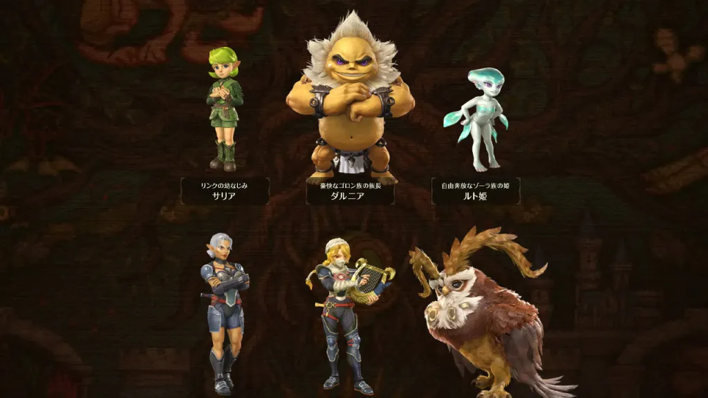 Zelda Ocarina of Time Remake Character Renders