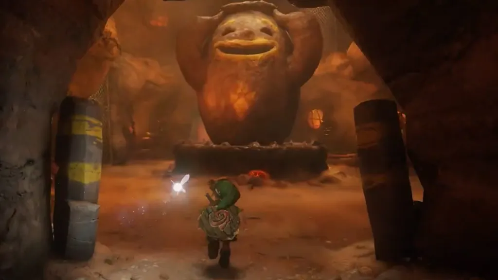 Zelda Ocarina of Time Remake Gameplay Goron City