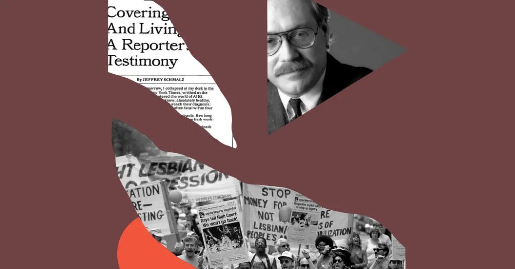 A Star Reporter Had AIDS. He Wanted to Make It His Beat.