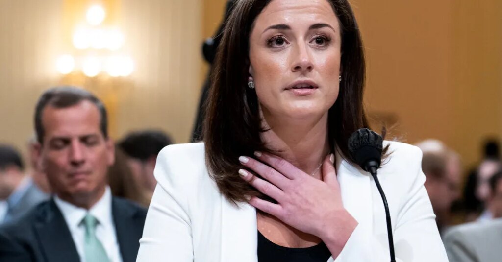 Grand Jury Declines to Bring Charges Against Cassidy Hutchinson