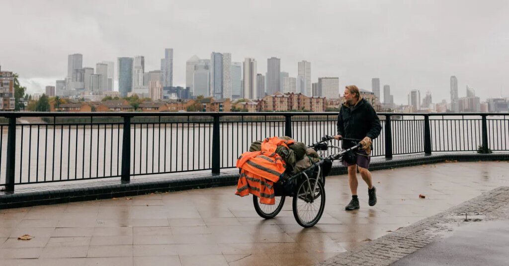 After 28 Years Walking Across the Globe, He’s Almost Home