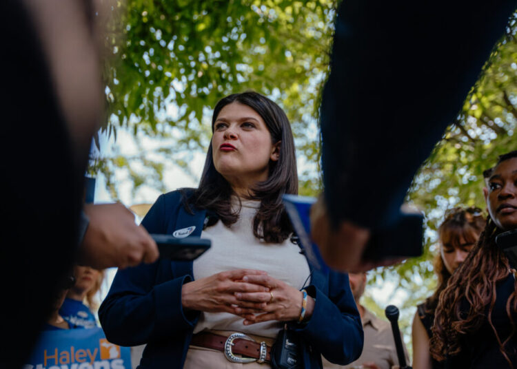 Haley Stevens is everywhere — except on the trail for El-Sayed
