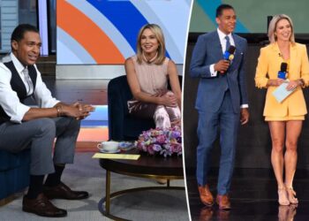 Amy Robach and T.J. Holmes leave former ‘GMA’ colleagues off guest list for secret Arkansas wedding