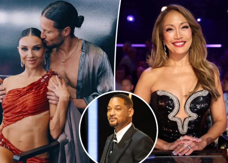 Val Chmerkovskiy upsets ‘DWTS’ fans with Will Smith slap reference while defending wife from vicious critique
