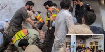 School roof collapse kills at least 18 people, injures more than 3 dozen in Pakistan