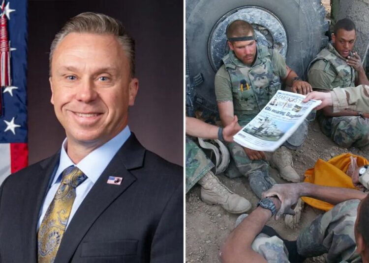 Pentagon installs its own public affairs official as acting Stars and Stripes publisher months after firing leadership