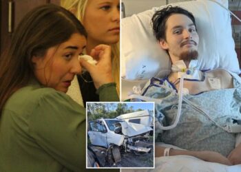 Girlfriend killed beau with deliberate crash into trees at 100 mph after learning she was pregnant