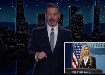 White House ridicules ‘beclowned’ Jimmy Kimmel after making crude remarks at Katie Zacharia