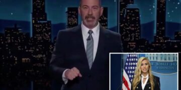 White House ridicules ‘beclowned’ Jimmy Kimmel after making crude remarks at Katie Zacharia