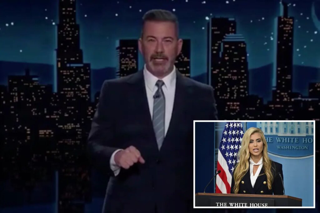 White House ridicules ‘beclowned’ Jimmy Kimmel after making crude remarks at Katie Zacharia