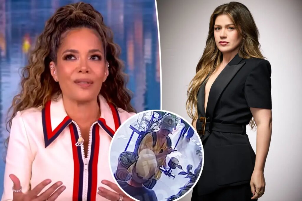 Sunny Hostin slams ‘petty’ Kelly Clarkson for throwing ‘a bit of a tantrum’ after Brooklyn store security footage leaks