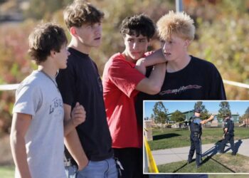 Oregon elementary school teen gunman fired his mom’s shotgun at truck before rampage that left 3 kids, teacher dead: report