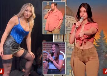 Fake babes, stolen jokes: AI-generated women are ripping off comics to promote porn sites, reports find