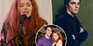 RJ Mitte’s sister breaks down in tears at ‘Breaking Bad’ actor’s memorial service: ‘I just really miss my brother’