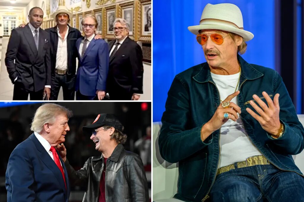 Kid Rock details ‘epic’ dinner with Trump, Stephen A. Smith and Bill Maher