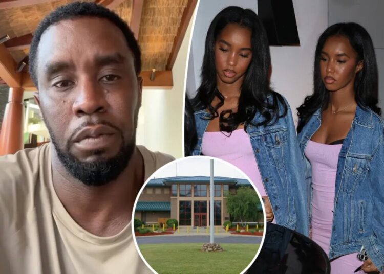 Sean ‘Diddy’ Combs’ twin daughters party with Hollywood A-listers after rapper’s prison transfer