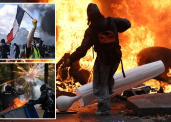 France in flames: 550,000 protesters  take to the streets as Macron erupts, ‘Let them come and get me!’