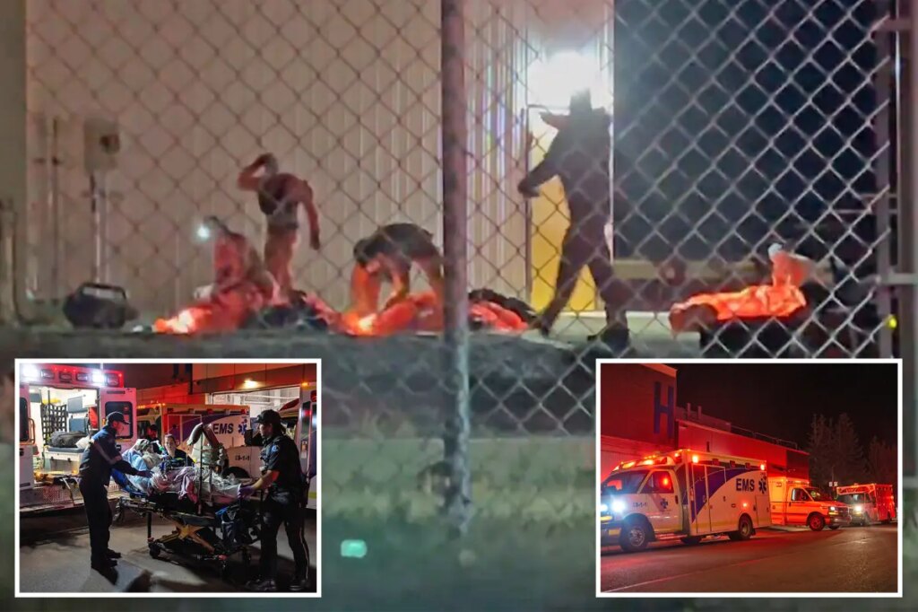 Canadian military forced to parachute troops into base after gas explosion, fire left at least 7 dead