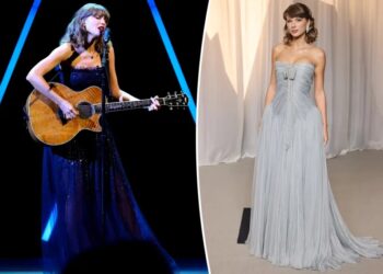 Taylor Swift performs ‘The Fate of Ophelia’ live for the first time in front of star-studded crowd at Academy Museum Gala