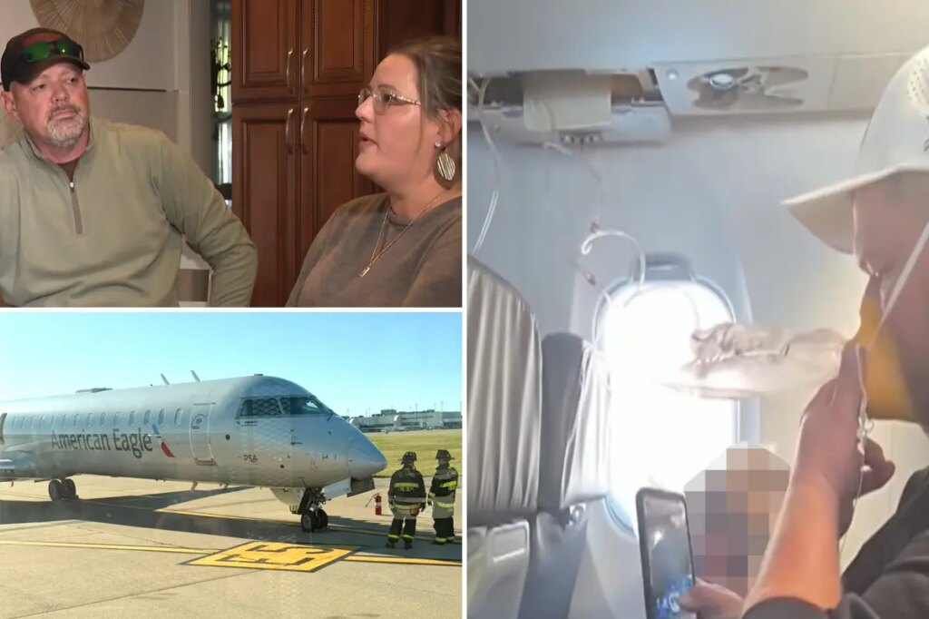 Passengers recount terror in the sky before plane forced into emergency landing: ‘Is this real?’