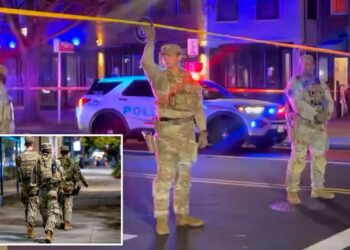 National Guard member shot while trying to stop Washington, DC fight