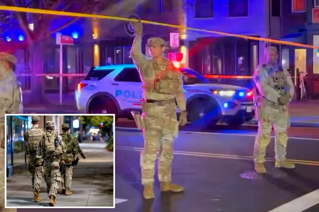 National Guard member shot while trying to stop Washington, DC fight