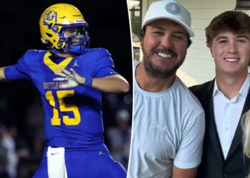Luke Bryan’s son, 18, suffers terrifying injury during high school football game