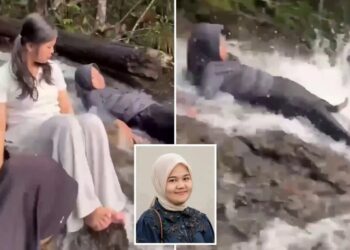Sightseer slips plunges to death off 65-foot waterfall — friends filmed horrific moment