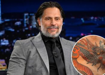 Joe Manganiello reveals massive dragon tattoo covering his surgery scars from mystery illness
