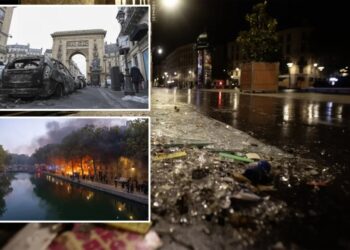 Paris police issue overnight curfew in 2 areas of French capital to try to prevent further disorder
