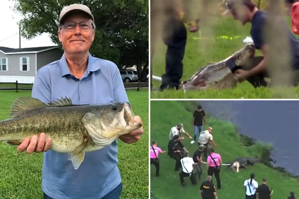 Harrowing new details emerge in death of Florida fisherman savaged by 12-foot alligator on banks of popular lake