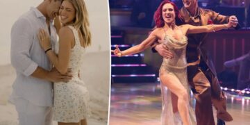Tyler Cameron and fiancée Tate Madden reveal pregnancy in emotional ‘Dedication Night’ routine on ‘DWTS’