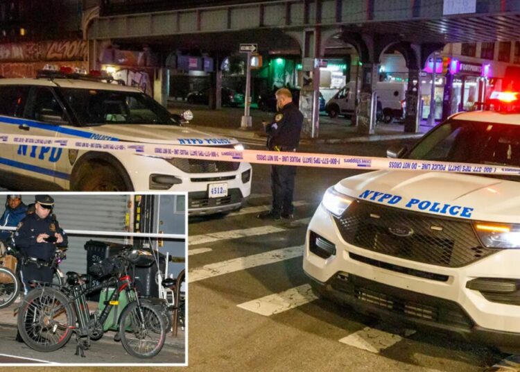 E-bike rider clinging to life after hit-and-run driver strikes him on busy NYC street: cops