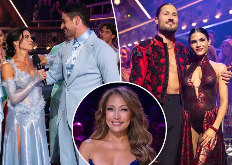 Jenna Dewan addresses ‘DWTS’ partner Val Chmerkovskiy’s suspension over Carrie Ann Inaba controversy