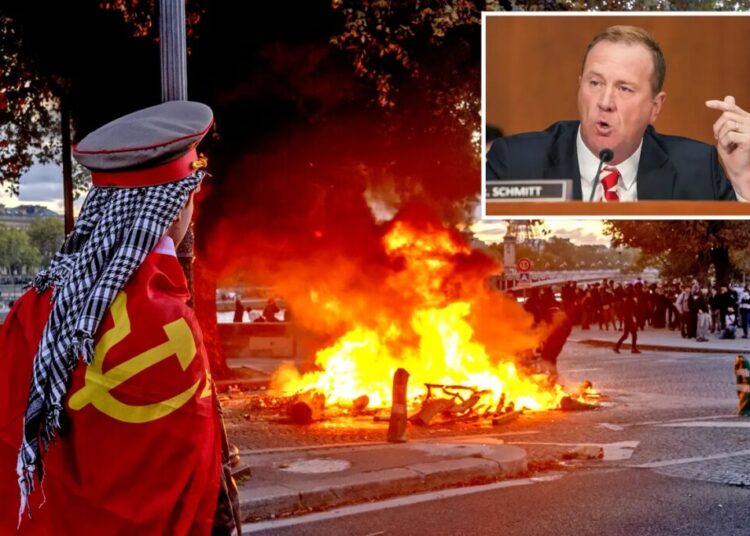 France in flames is preview of what ‘DSA’ Democrats want for US, senator warns