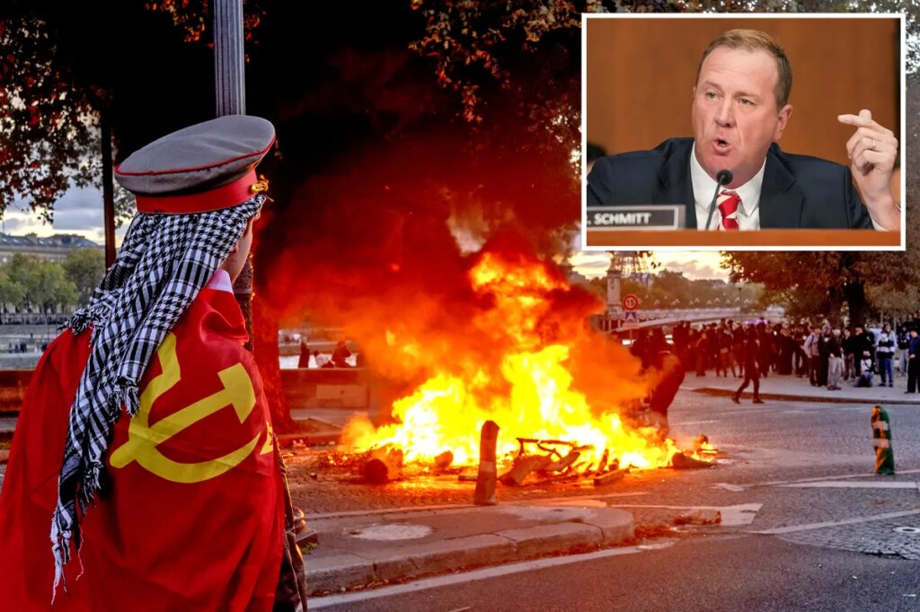 France in flames is preview of what ‘DSA’ Democrats want for US, senator warns
