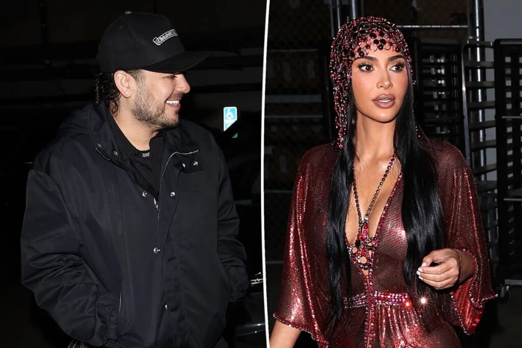Rob Kardashian breaks cover with rare appearance at sister Kim’s 46th birthday