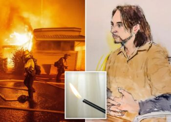 Testing of accused Palisades fire starter’s lighter will be key evidence in second trial, lawyer says