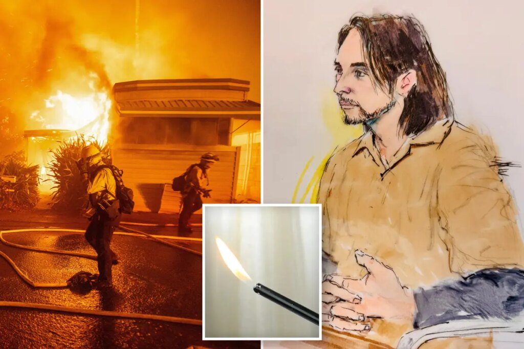 Testing of accused Palisades fire starter’s lighter will be key evidence in second trial, lawyer says