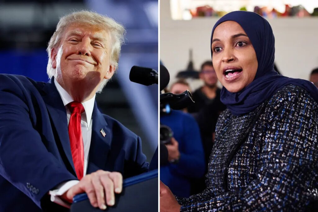 Trump says it’s ‘not looking good’ for Ilhan Omar — suggests she should be forced out of Congress for using ‘fake name’