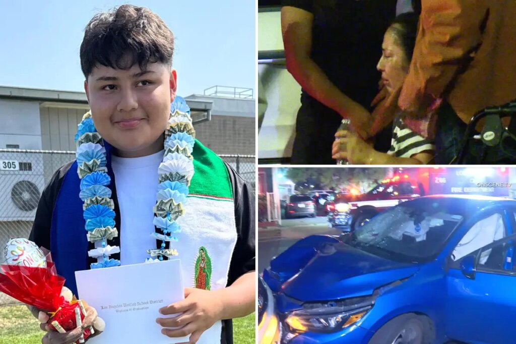 Maniac driver wanted in string of robberies hunted for hit-and-run crash that killed 16-year-old boy