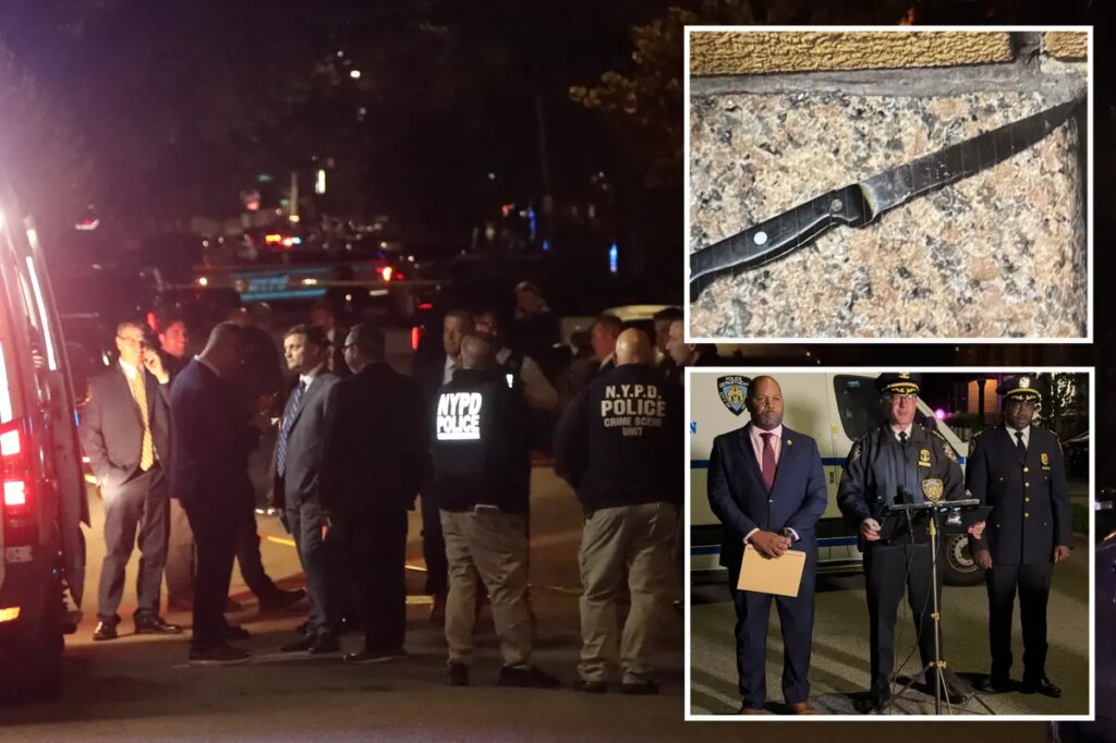 Queens woman shot by NYPD cops after picking up berzerk brother’s knife: family