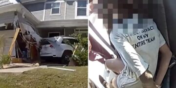 Stolen car slams into South Carolina home as teens bolt, authorities say