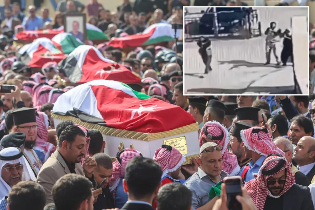 Three arrested after Jordan church shooting that killed 9 as violence continues
