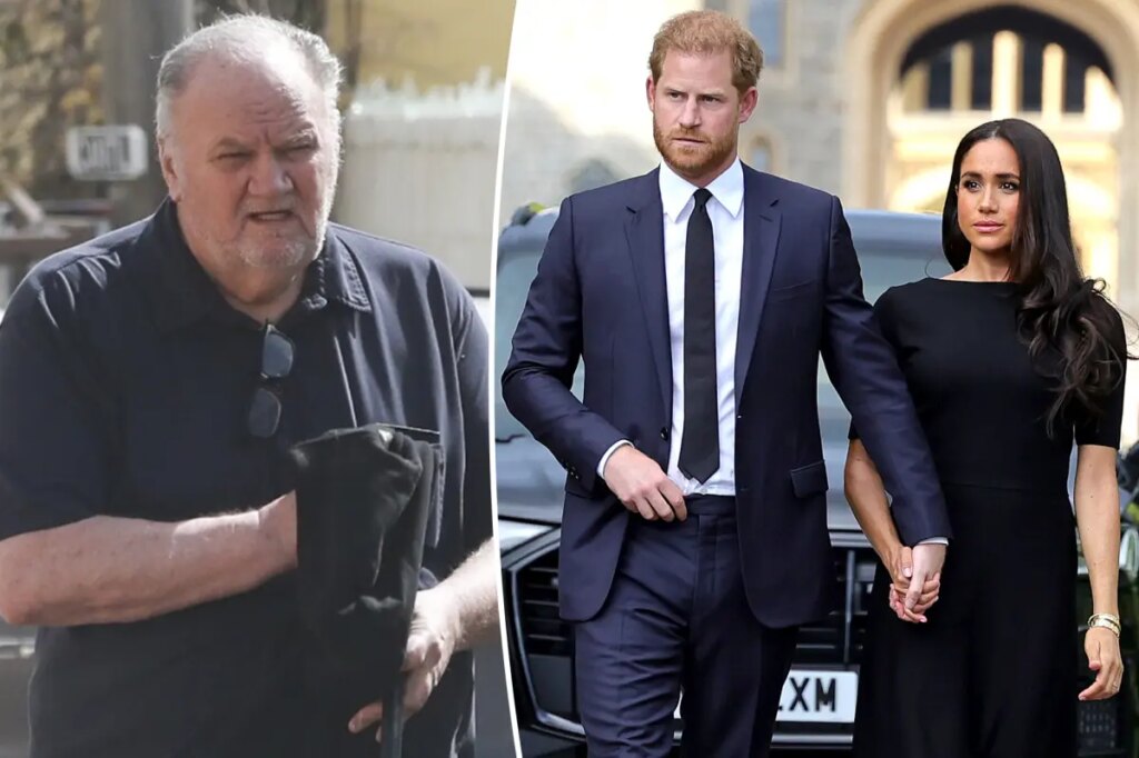 Prince Harry and ‘really upset’ Meghan Markle jet out of UK with their kids in wake of Thomas Markle Sr. investigation
