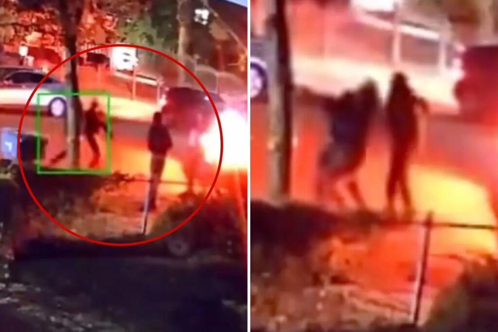 Horrifying moment shooting breaks out at Airbnb rented for music video in California