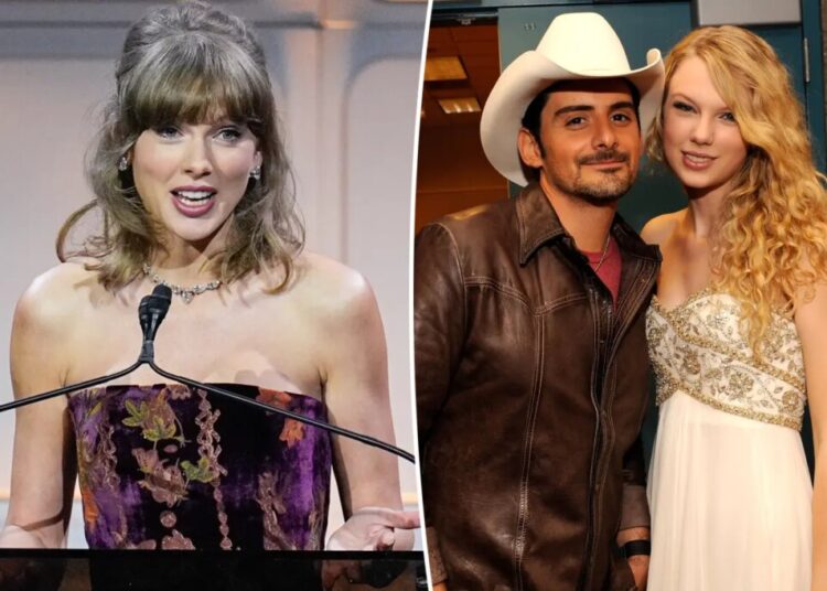 Taylor Swift recalls Brad Paisley’s ‘tour prank’ that left her unable to sleep ‘for months’